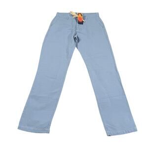 NWT Jungmaven Hemp Organic Cotton Pants Mens S Blue Drawstring USA